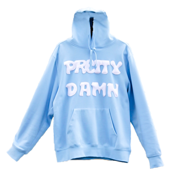 BLUE PRETTY DAMN HOODIE