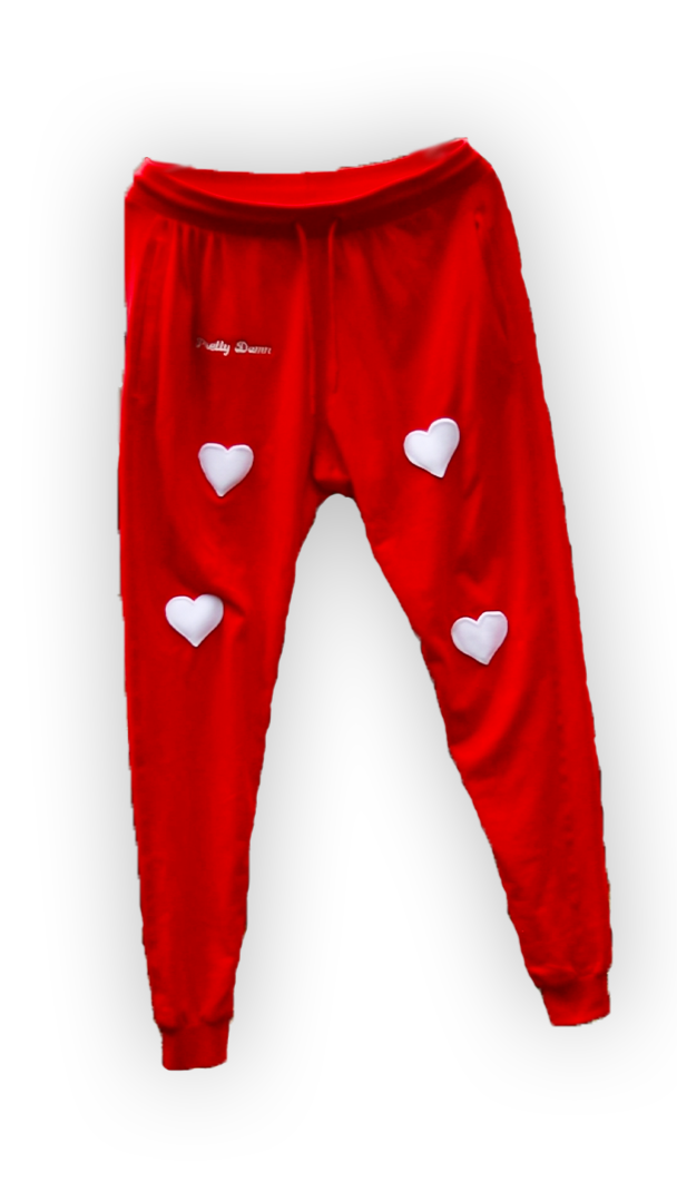 RED PRETTY DAMN PANTS