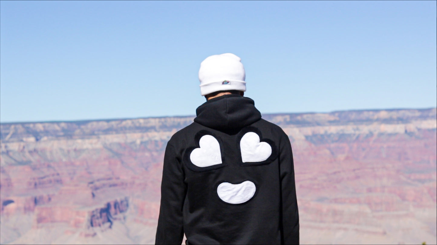 BLACK PRETTY DAMN HOODIE V2