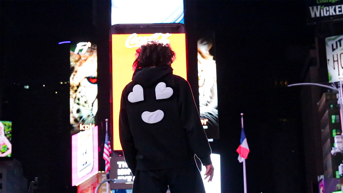 BLACK PRETTY DAMN HOODIE V2