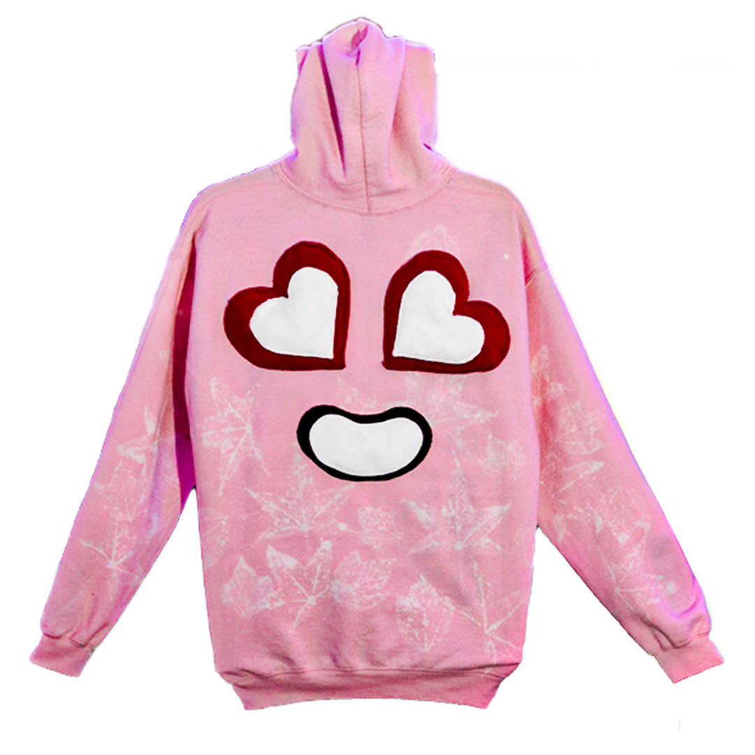 PINK FULL CAMO HOODIE